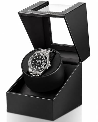 Watch Winder for Automatic Watches: Automatic Single Watch Winder Box